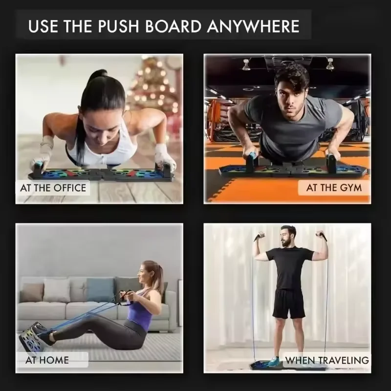 لوح تمارين الضغط القابل للطي م - مراجعة Push Up Board Foldable Multi Function وسعره